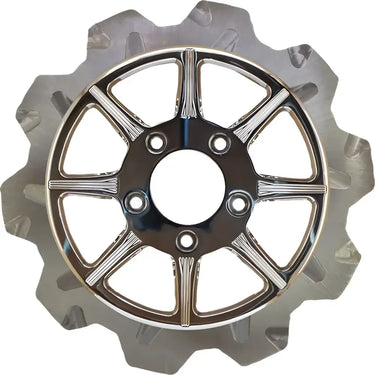 Lyndall Phoenix Rotor - Chrome/Silver / Front / 11.5